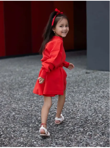 Костюм детский на осень, свитшот и шорты