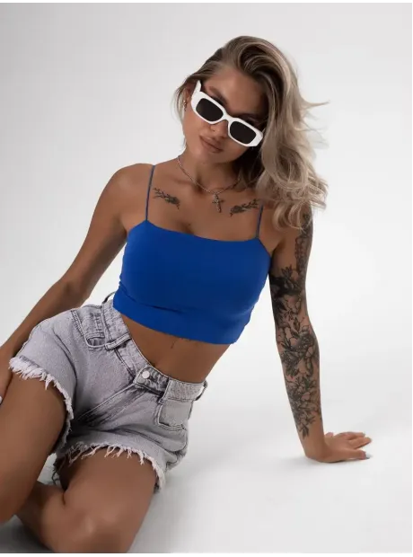 Спортивный кроп топ укороченный под пиджак