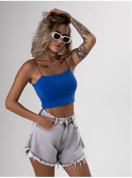 Спортивный кроп топ укороченный под пиджак