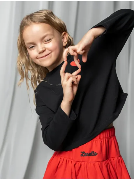 Костюм для девочки, лонгслив и юбка