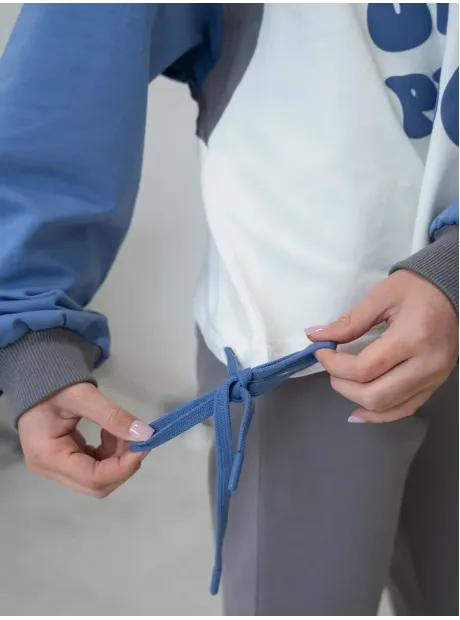 Костюм для девочки, худи и легинсы