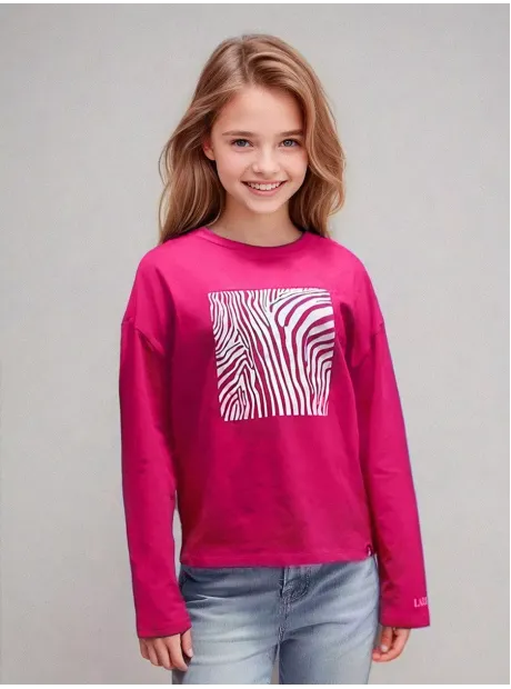 Лонгслив с принтом, футболка с длинным рукавом