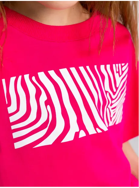 Костюм для девочек, футболка и брюки палаццо