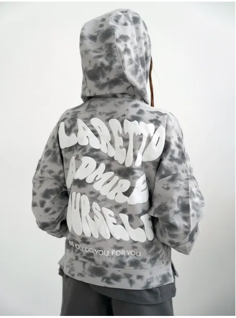 Серый спортивный костюм варенка для девочки