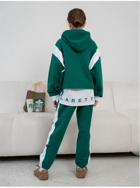 Костюм для девочки, худи,брюки,футболка