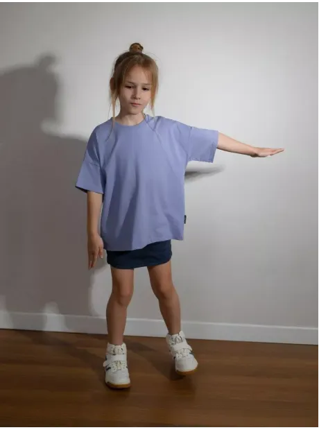 Футболка оверсайз базовая для детей и подростков