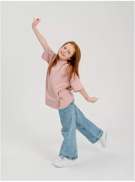 Футболка оверсайз базовая для детей и подростков