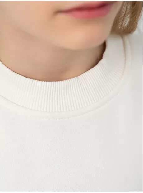 Белый спортивный костюм для девочек