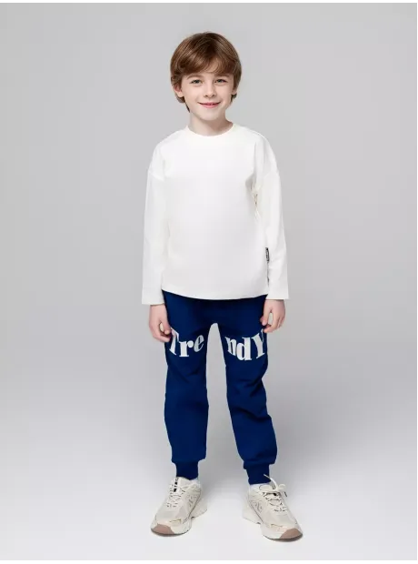 Спортивный костюм, лонгслив и джоггеры для мальчика