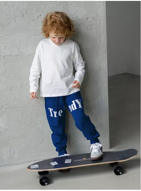 Спортивный костюм, лонгслив и джоггеры для мальчика