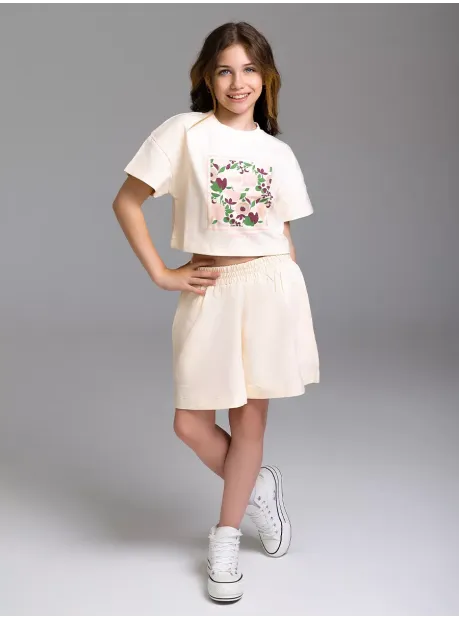 Футболка и шорты для девочки
