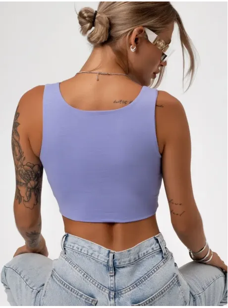 Спортивный кроп топ укороченный под пиджак