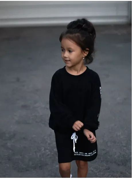 Костюм для девочек, толстовка и юбка