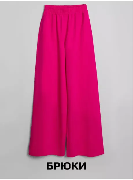 Розовый спортивный костюм женский на завязках