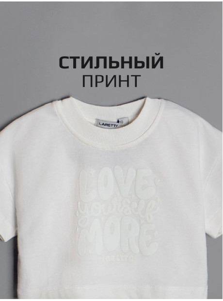 Комплект одежды/Футболка и шорты/LRTT-672/00-0031901/128