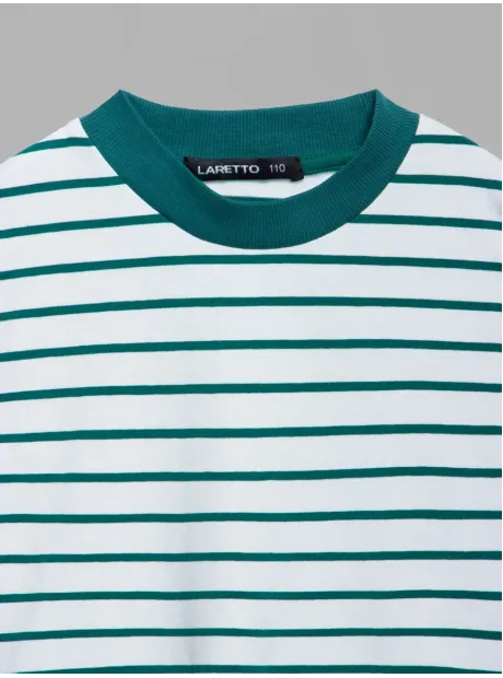 Лонгслив для девочки в полоску, тельняшка