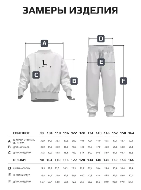 Костюм детский теплый, толстовка и брюки