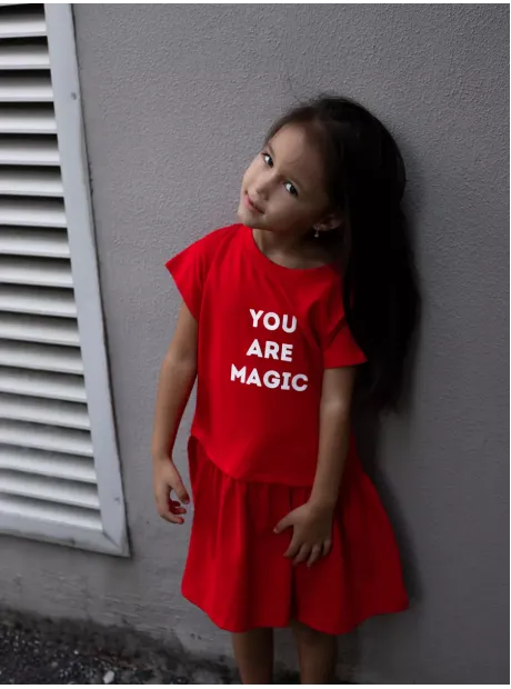 Платье детское трикотажное повседневное в садик