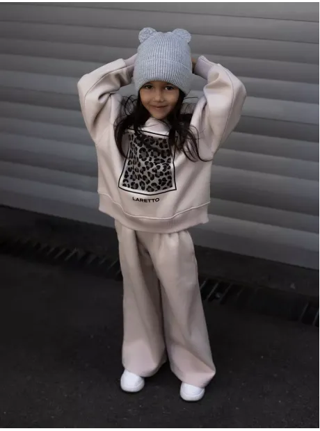 Костюм спортивный для девочек, свитшот и брюки