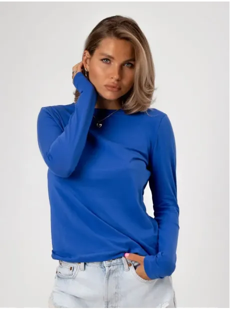 Лонгслив трикотажный классический хлопок