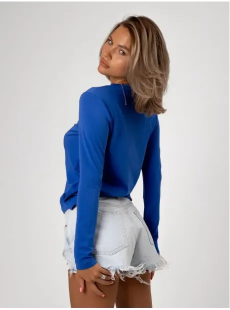 Лонгслив трикотажный классический хлопок