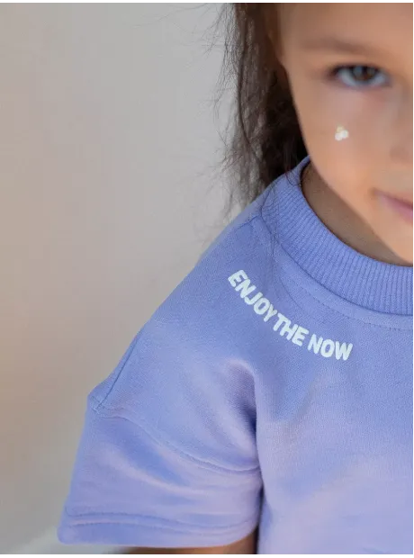 Костюм для девочки, футболка и шорты