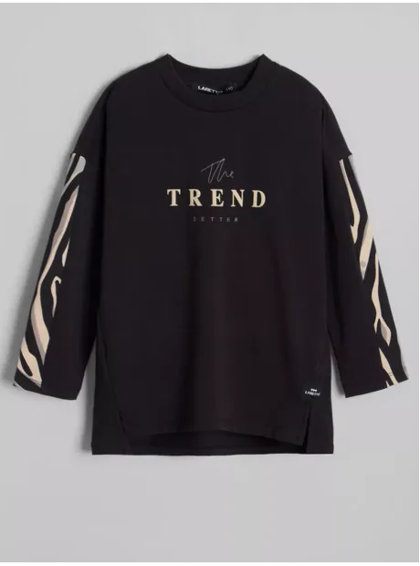 Черный спортивный костюм для девочки