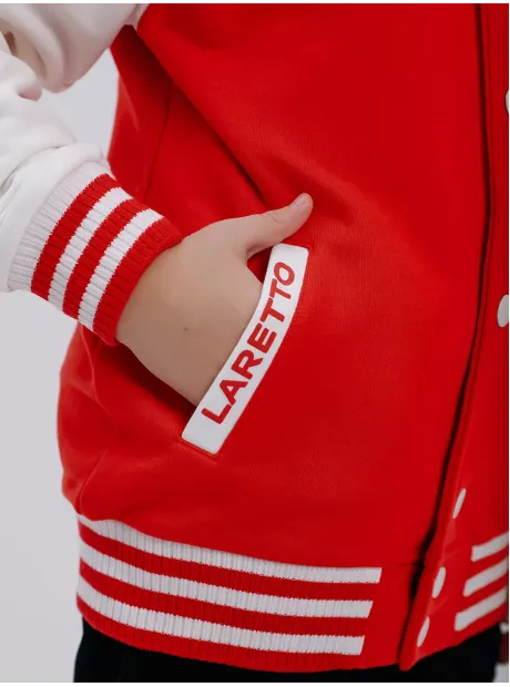 Красный бомбер для мальчика