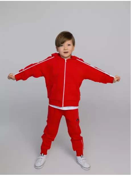 Костюм для мальчика, олимпийка футболка и брюки