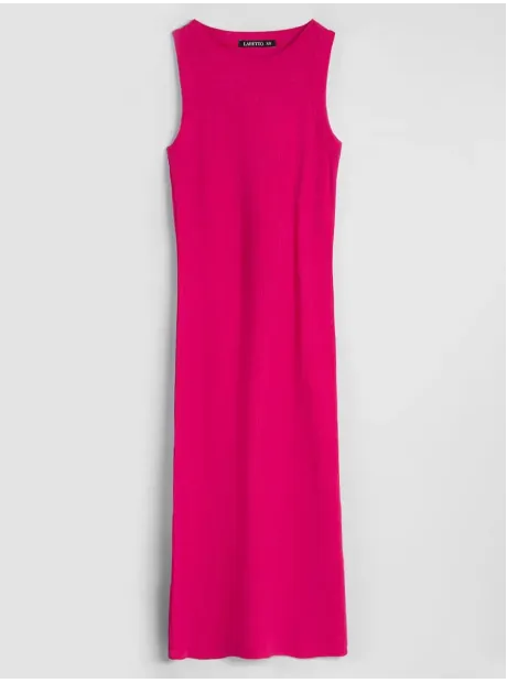 Платье лапша длинное без рукавов