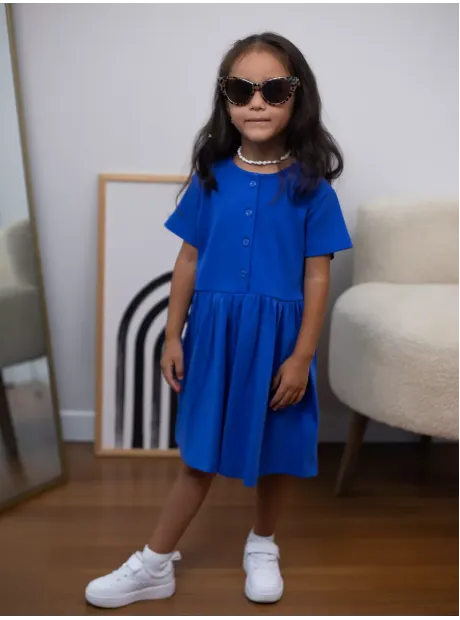 Платье в сад с коротким рукавом для детей