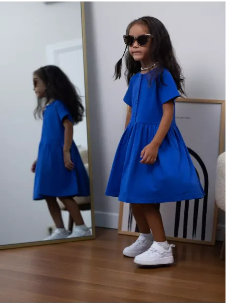 Платье в сад с коротким рукавом для детей