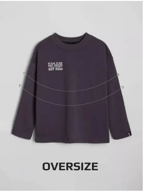 Лонгслив оверсайз кофта для мальчика
