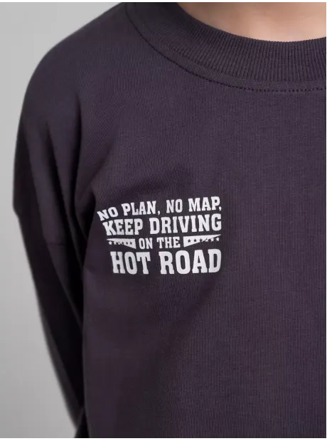 Лонгслив оверсайз кофта для мальчика