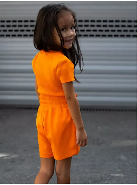 Костюм для девочки, футболка и шорты