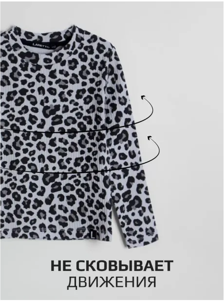 Лонгслив для девочки хлопок