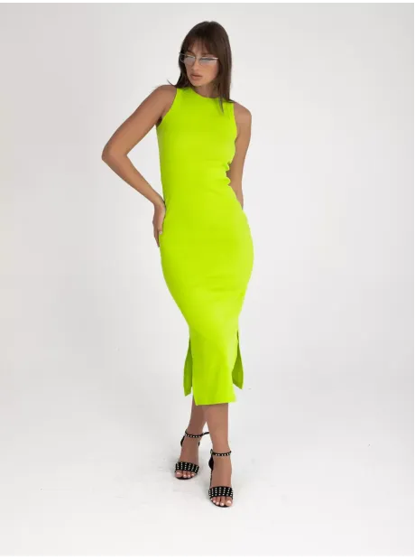 Платье лапша длинное без рукавов