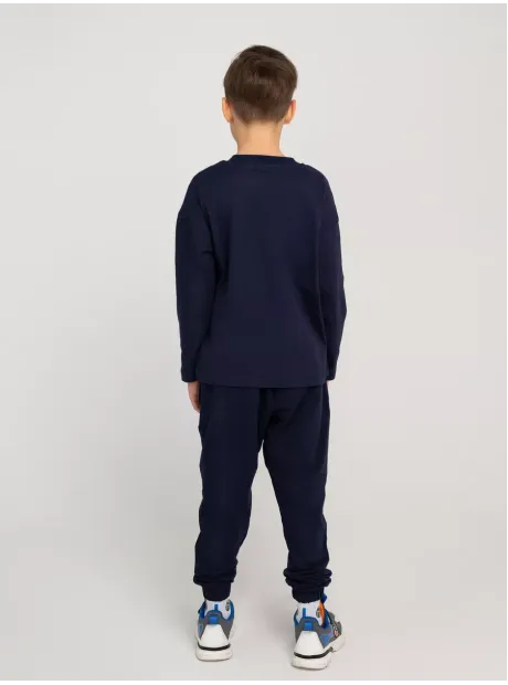 Синий костюм для мальчика в садик