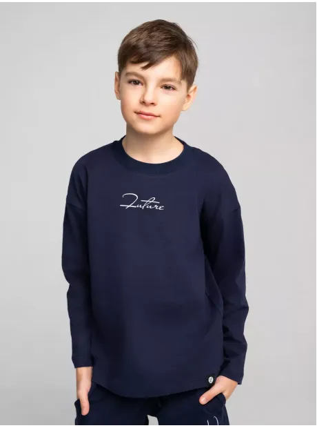 Синий костюм для мальчика в садик