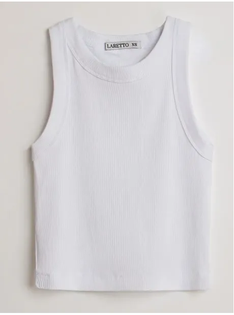 Белый кроп топ укороченный под пиджак