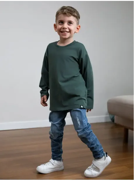 Лонгслив оверсайз кофта для мальчика