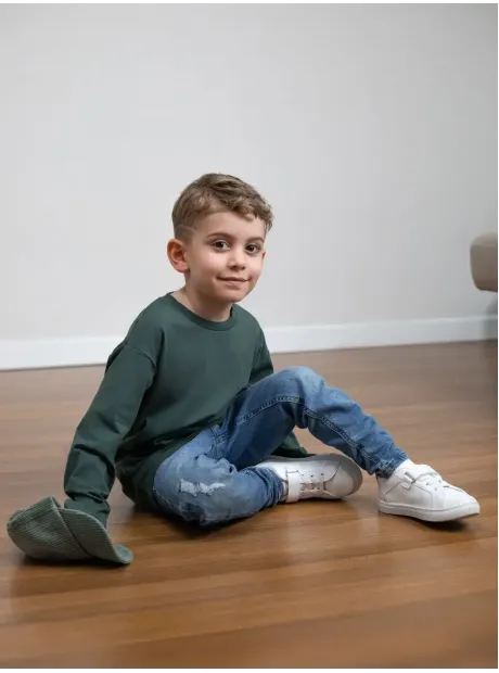 Лонгслив оверсайз кофта для мальчика