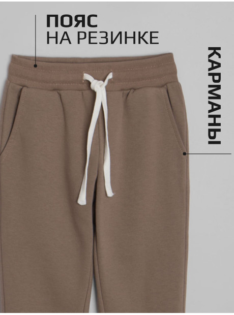 Свитшот + брюки/Средне-коричневый/LRTT-432/00-0031292/158