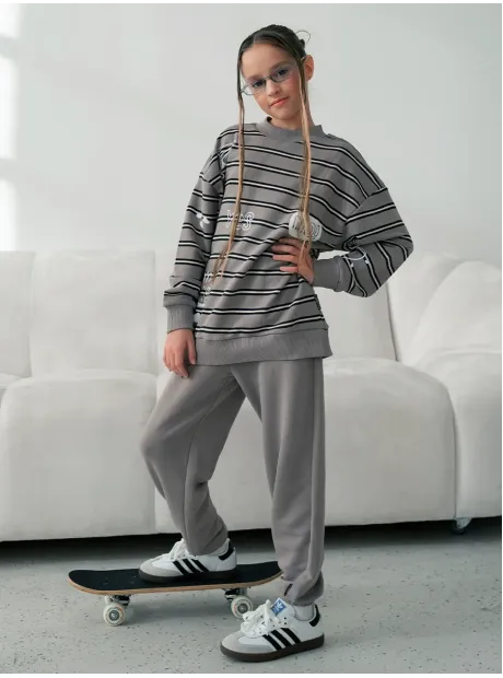 Костюм для девочки, толстовка и брюки