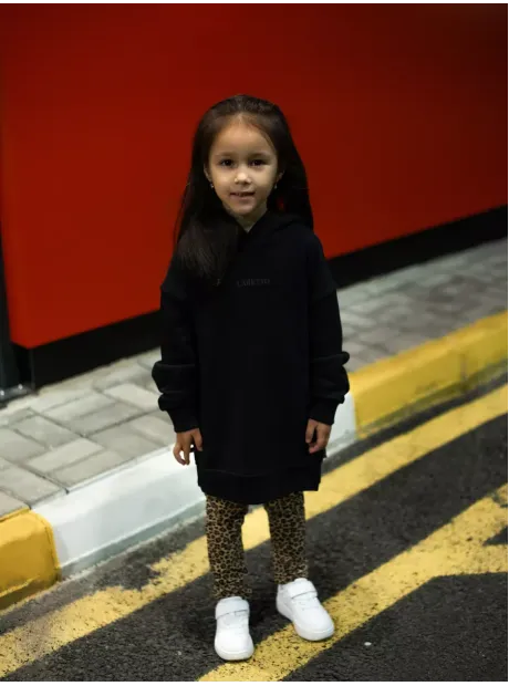 Костюм для девочек, худи с капюшоном и брюки