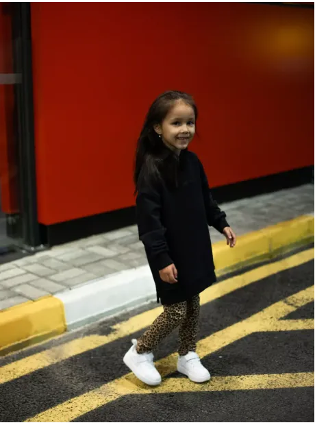 Костюм для девочек, худи с капюшоном и брюки