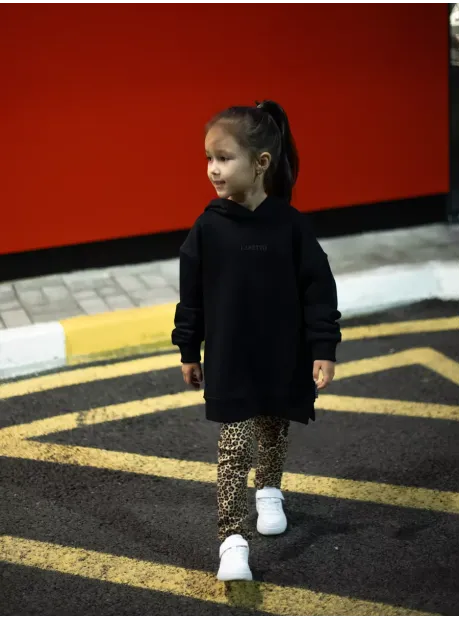 Костюм для девочек, худи с капюшоном и брюки