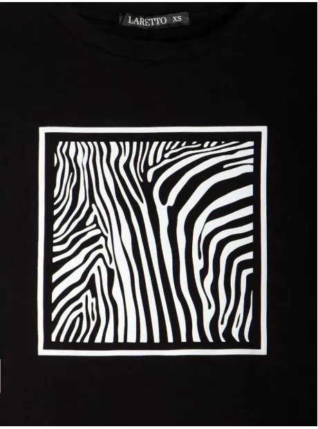 Черный лонгслив рукав три четверти