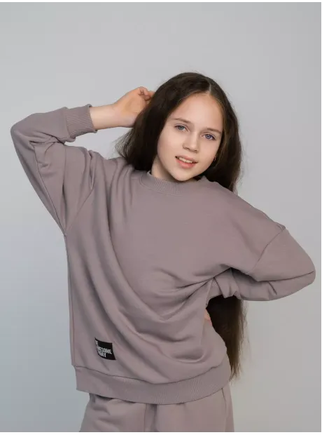 Костюм для девочки, свитшот и брюки