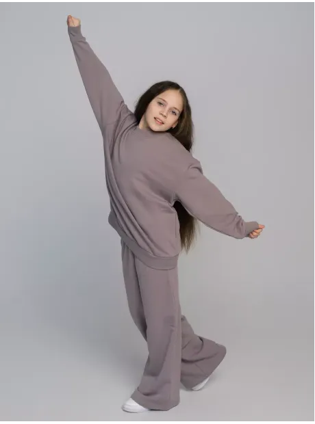 Костюм для девочки, свитшот и брюки